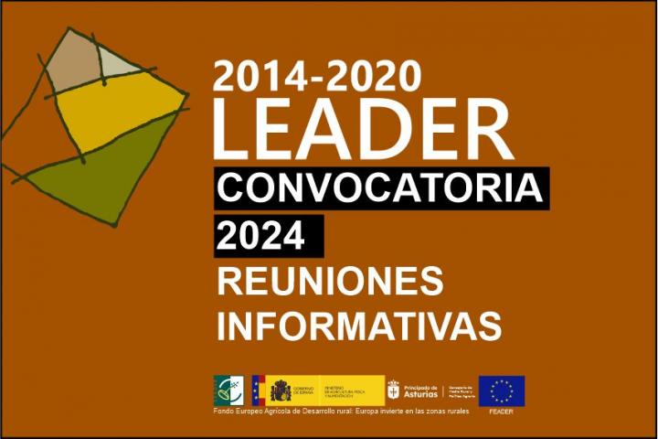 CONVOCATORIA 2024 DE AYUDAS LEADER. REUNIONES INFORMATIVAS